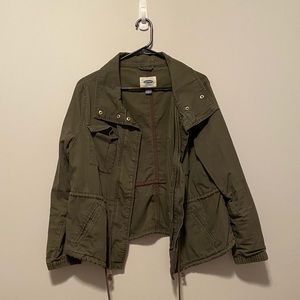 Large green jacket